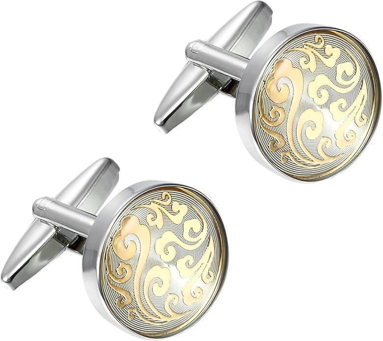 Stunning Mens Nautical Knot Stainless Steel Cufflinks
