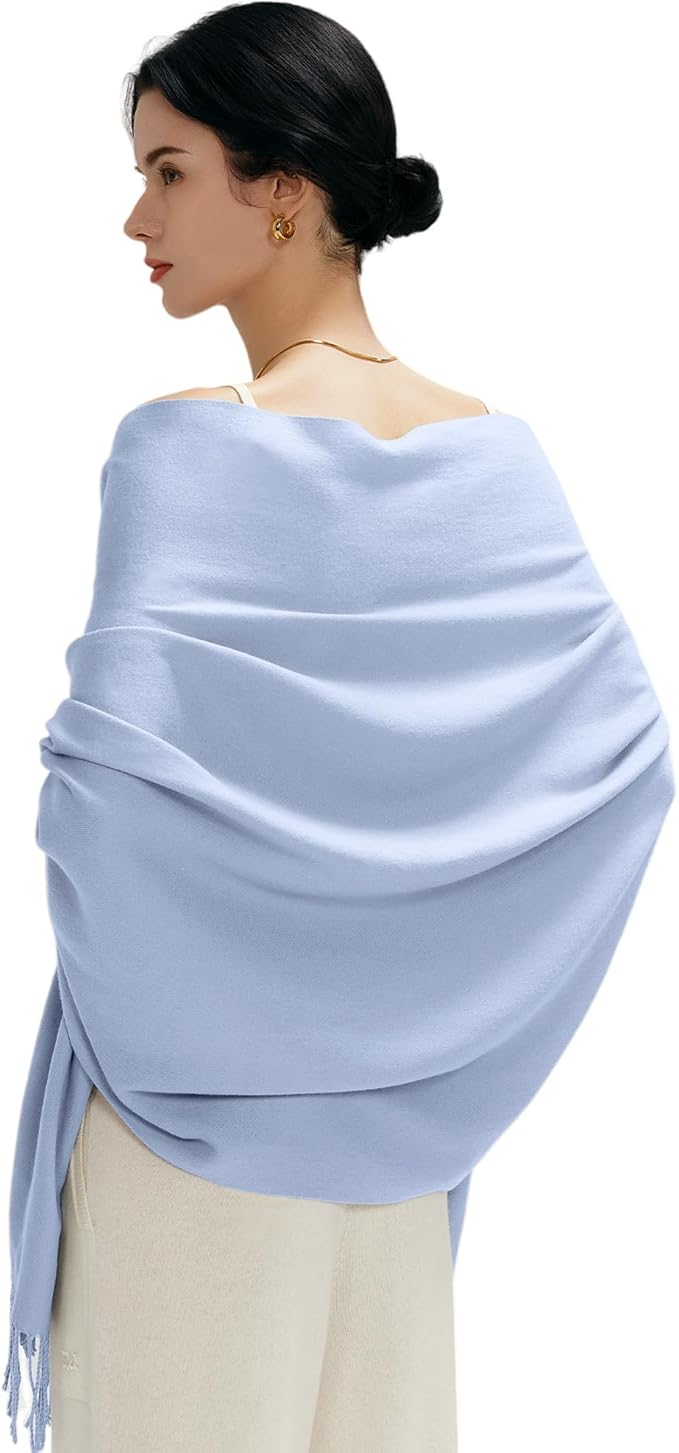 maamgic Women's Winter Scarf Soft Warm Scarf for Women Cozy Shawl Wraps for Women Lightweight Pashmina Style Wrap