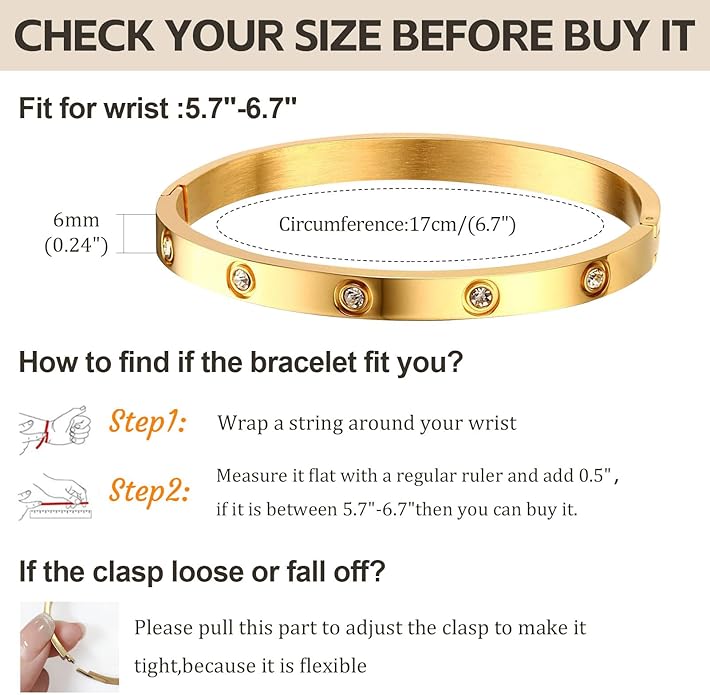 Womens Stackable Floral Gold Bracelets - 3Pcs 18K Gold Plated Bracelet,Stainless Steel Bangle Bracelets Non Tarnish, Gold Bracelet Set Trendy Jewelry,Christmas Valentines Birthday Gifts for Girlfriend