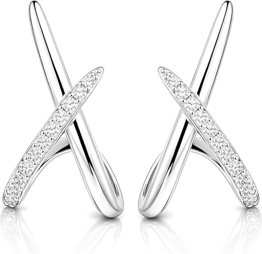Gold Stud Earrings for Women Trendy, Simple Minimalist Gold Stud Earrings, Dainty Simple Earring for Women‘s Fashion Gifts