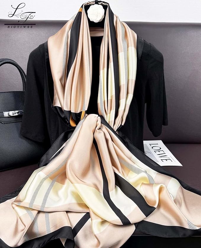 Hioyiwse Shawl Scarf For Women Lightweight Scarves Floral Pattern Formal Evening Dressesformal Shawl Summer Wraps