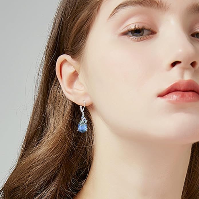 925 Sterling Silver Animals and Plants Dangle Drop Earrings for Women Hypoallergenic Gift for Women Mom Wife Her, Mother’s Day, Birthday, Anniversary