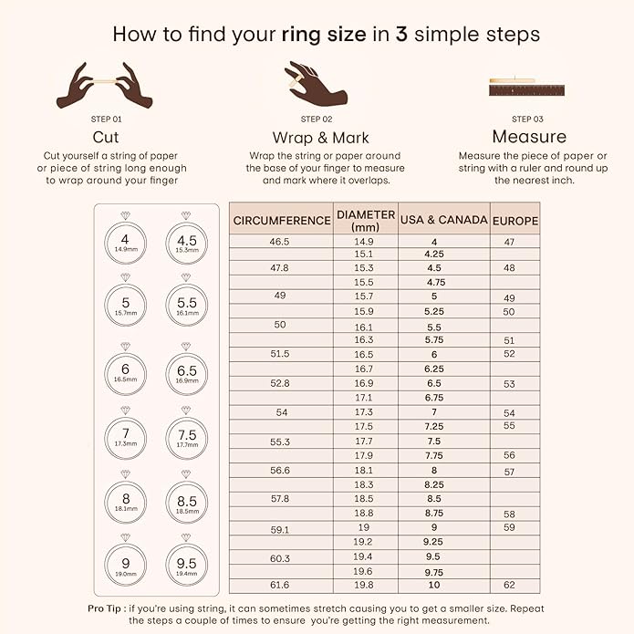 Princess Crown Ring, Round Cut Moissanite, Cubic Zirconia, Lab Grown or Natural Diamond Promise Ring for Women in 14K Gold Plated 925 Sterling Silver Jewelry Gift for Her