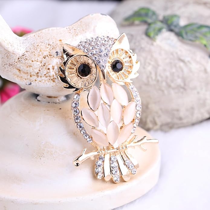 Soumimi Bird Theme Brooch Pin Cute Bird Animal Brooches Accessories Christmas Birthday Gift for Women