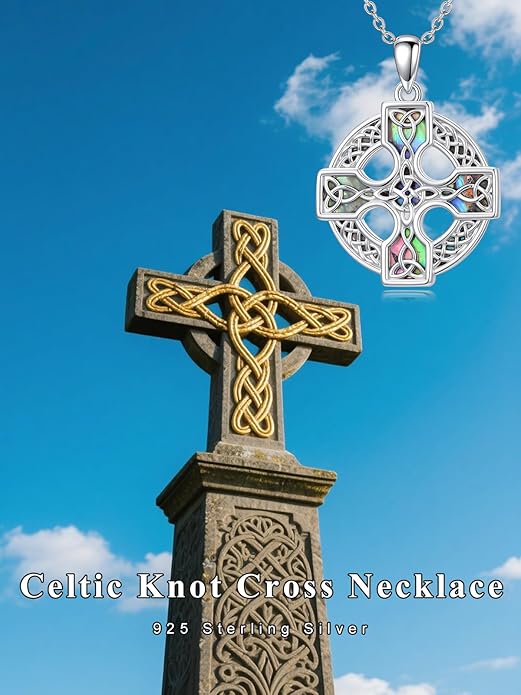 Seiyang 925 Sterling Silver Mustard Seed/Cross/Star of David/Triquetra Trinity Knot/Celtic/Claddagh Necklace Christian/Irish Jewelry Gifts for Women Mom Her