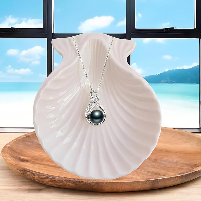 MGOOL Great Grandma Gifts 925 Sterling Silver Pearl Pendant Necklace For Grandma Jewelry Birthday Christmas Mother’s Day Gifts For Nana
