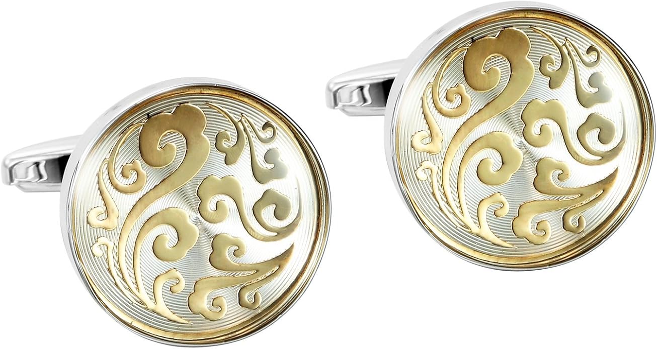 Stunning Mens Nautical Knot Stainless Steel Cufflinks