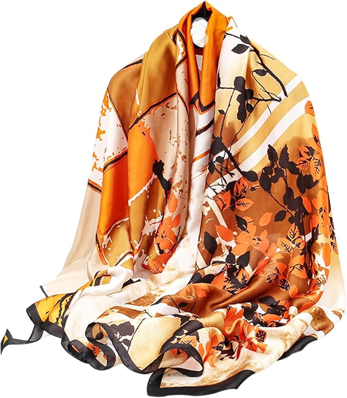 Hioyiwse Shawl Scarf For Women Lightweight Scarves Floral Pattern Formal Evening Dressesformal Shawl Summer Wraps