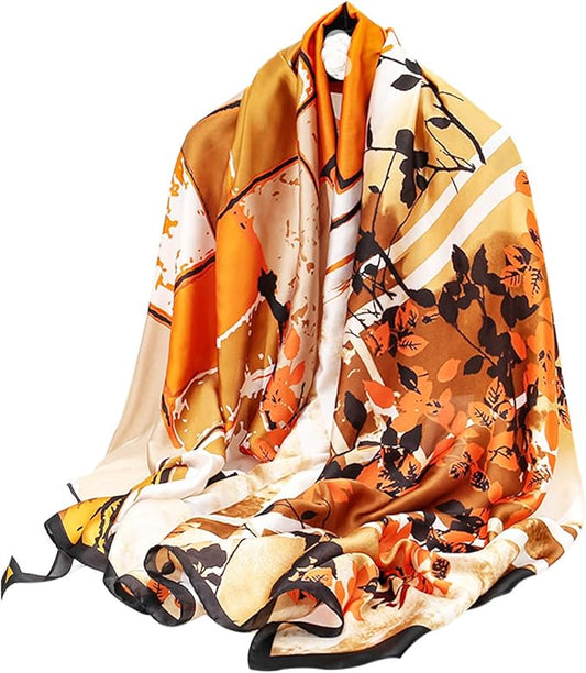 Hioyiwse Shawl Scarf For Women Lightweight Scarves Floral Pattern Formal Evening Dressesformal Shawl Summer Wraps