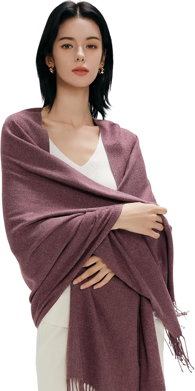 maamgic Women's Winter Scarf Soft Warm Scarf for Women Cozy Shawl Wraps for Women Lightweight Pashmina Style Wrap