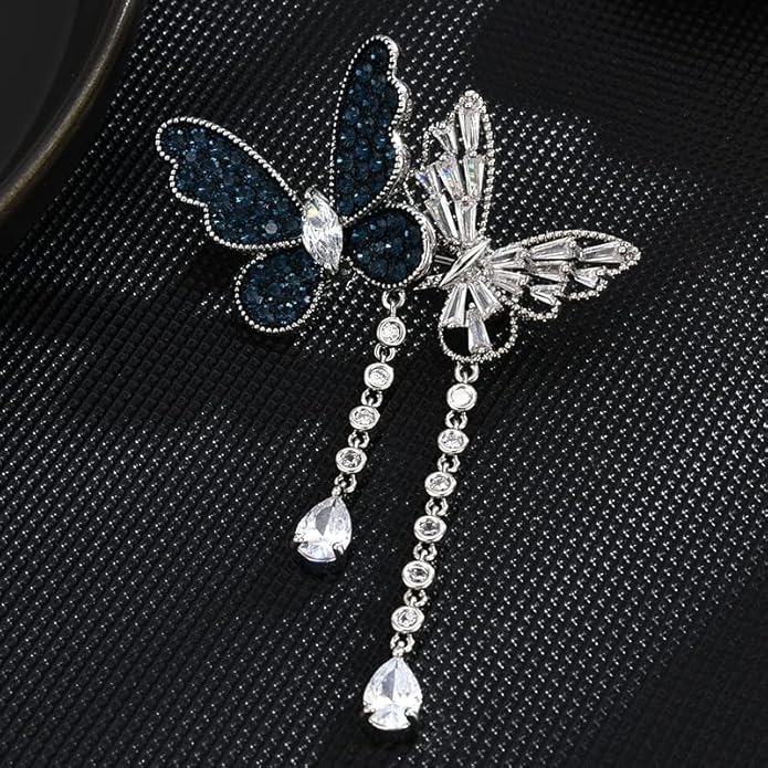 Animal Brooch for Women Girls Rhinestone Animal Brooch Lapel Pin Jewelry Gift for Mom Wife