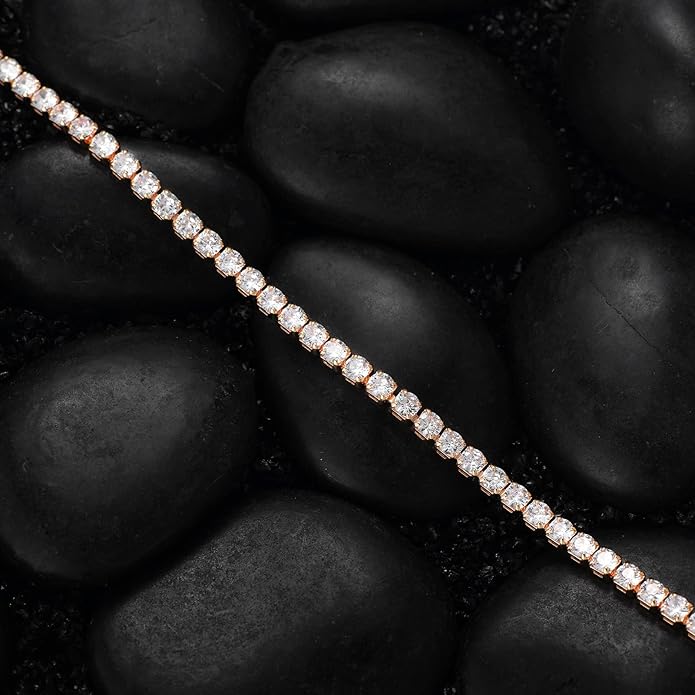 MTMY Gold Chain Bracelet for Women 14K Gold Plated Dainty Bracelets with Adjustable Chain Cute Bracelet Gold Trendy Jewelry