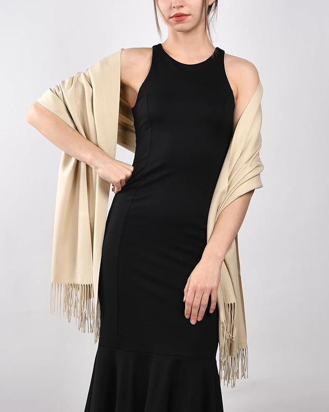 FURTALK Winter Scarf for Women Pashmina Shawl Wraps Soft Warm Fashion Blanket Scarves Gifts