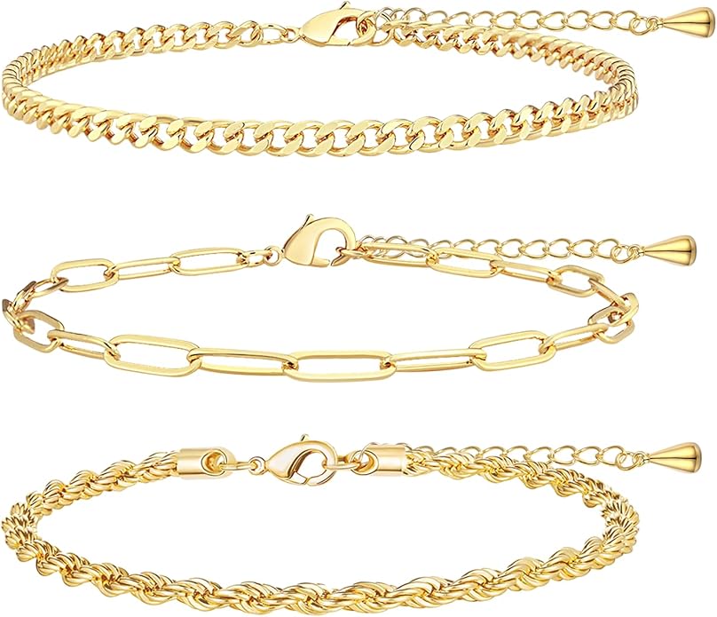 Sterling Silver Anklet Bracelets for Women Waterproof, 925 Sliver Plated CZ & Heart Charm Dainty Layer Anklets for Women Trendy, Simple Chain Anklets Set Gifts for Women, Jewelry Gifts for Her Women Mom Wife Girlfriend