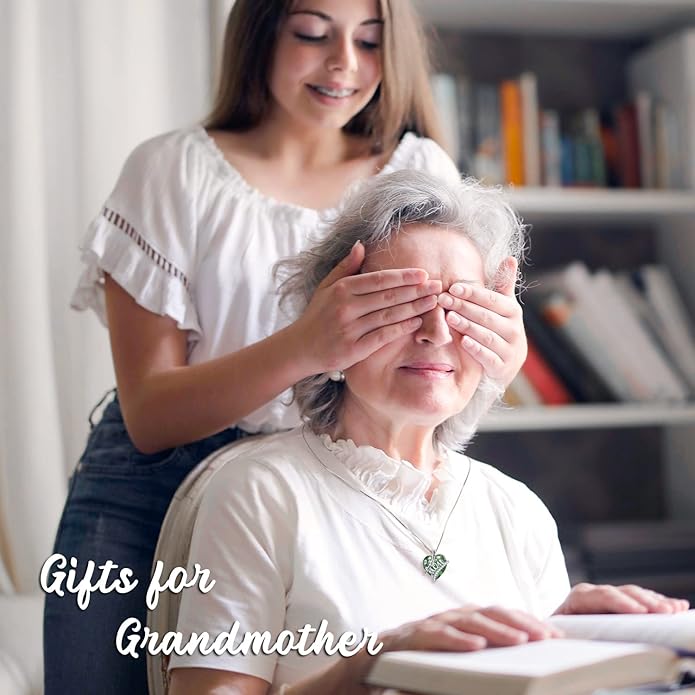 Mothers Day Gifts for Mom s925 Sterling Silver I Love You Forever Love Hear Mon Pendant Necklace with 12 Birthstone Jewelry Birthday Christmas Gifts for Women Grandma Mom Nana From Duaghter Son