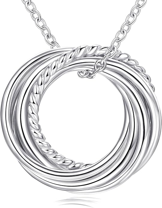 Birthday Gifts for Women Sterling Silver 30th 40th 50th 60th 70th 80th 90th Birthday Necklace For Her 3 4 5 6 7 8 9 Decade Jewelry 30 40 50 60 70 80 90 Years Old