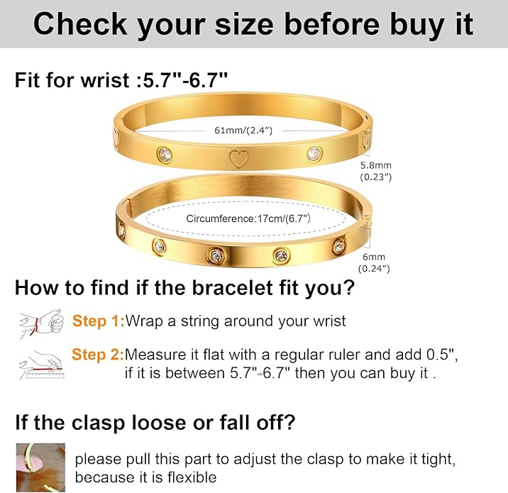 MPRAINBOW Gold Bracelets for Women, 2Pcs 18K Gold Plated Cubic Zirconia Bangle Crystal Friendship Bracelet Jewelry,Wedding Party Christmas Birthday Gifts for Her Girlfriend Sister Daughter