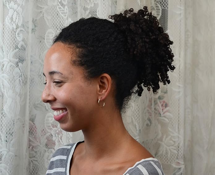 14k Gold Endless Hoop Earrings, 1.25mm Thick Tube