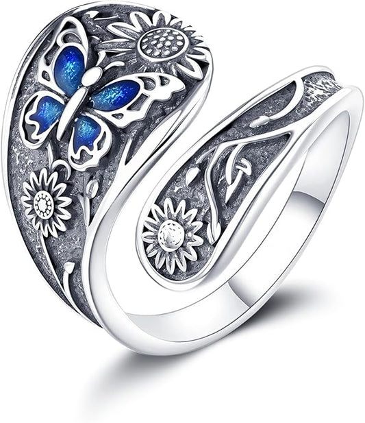 Spoon Ring Sterling Silver Vintage Spoon Ring Jewelry Gifts for Women