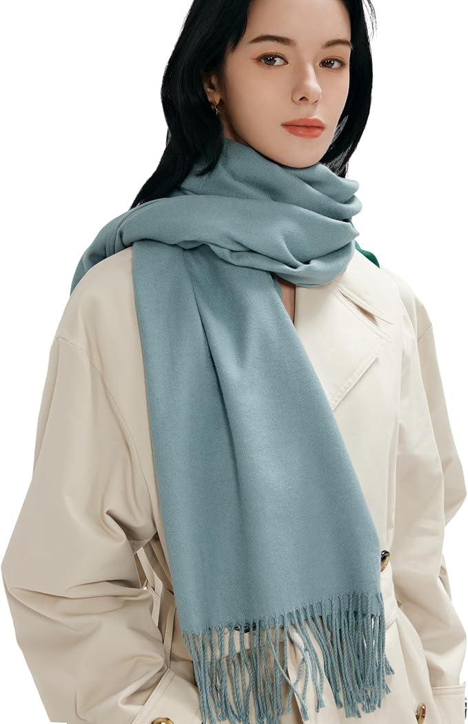 maamgic Women's Winter Scarf Soft Warm Scarf for Women Cozy Shawl Wraps for Women Lightweight Pashmina Style Wrap