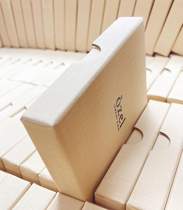 OZEL – Crystal Earrings for Women Dangle – 14K Gold Plated Lightweight Daily Fashion Earrings