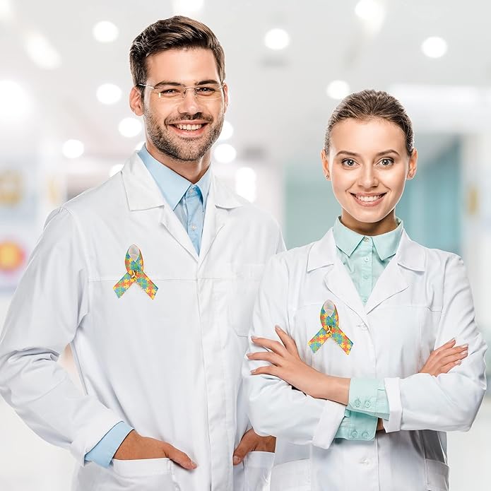 1/2/5/10/25/50/100pcs Satin Awareness Ribbon Pins (Pick your color), for Cancer & Disease Awareness, Bulk Quantities for Fundraising, Events, Gift Giving