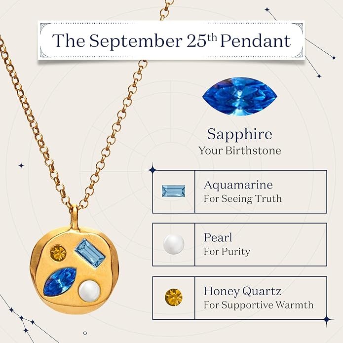Birthdate 14k Gold Necklace for Women - 16-20in Adjustable 14 Karat Gold Chain with Lobster Clasp - Cadenas de Oro 14k Puro Para Mujer, Ladies Jewelry Birthstone