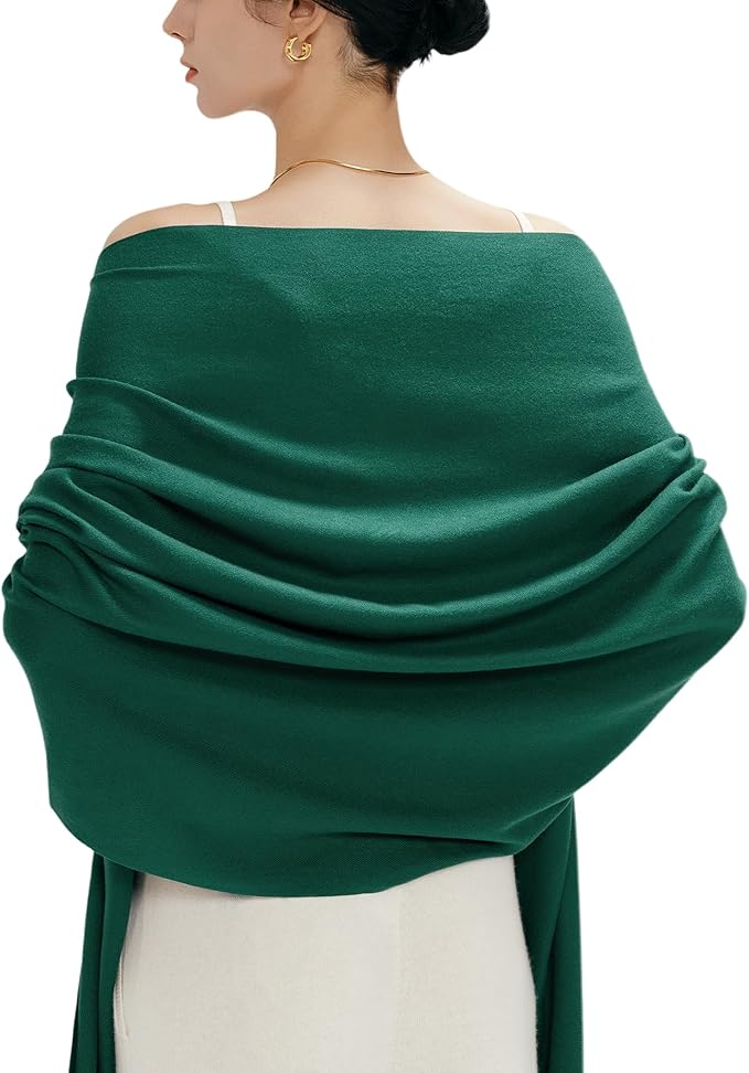 maamgic Women's Winter Scarf Soft Warm Scarf for Women Cozy Shawl Wraps for Women Lightweight Pashmina Style Wrap