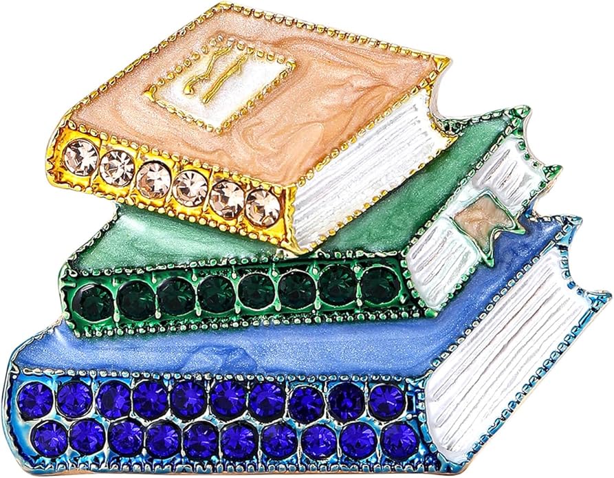 Soumimi Rhinestone Brooch Pin Crystal Brooches for Women Lapel Pin Dress Accessories Birthday Christmas Gift for Wife Mom