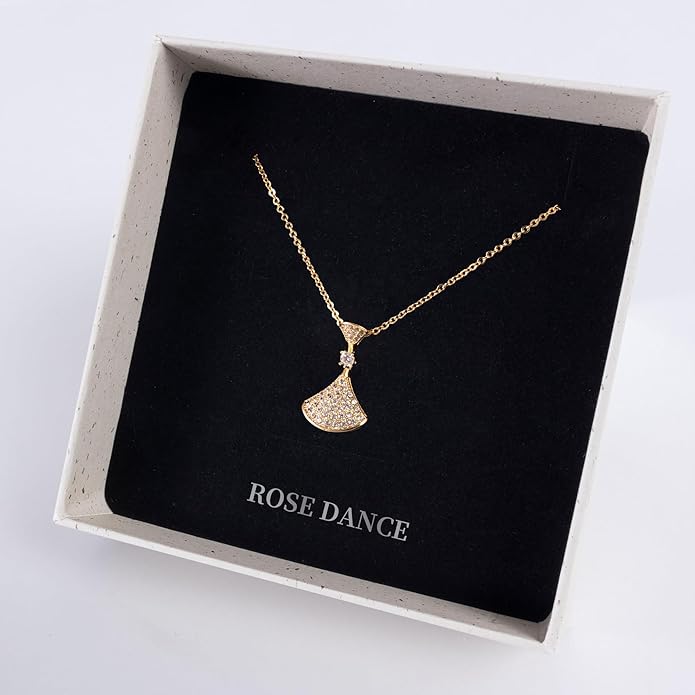 ROSEDANCE Heart Necklace for Women, 14K Gold Plated Dainty Heart Necklace, Tiny Love Symbol Pendant Choker, Minimalist Dainty Jewelry Gift, Valentines Day Anniversary Birthday