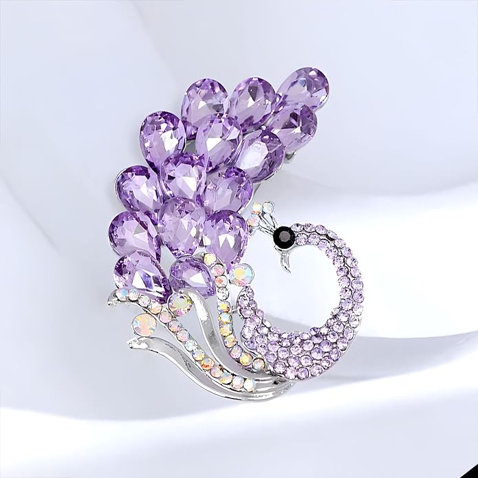 Soumimi Bird Theme Brooch Pin Cute Bird Animal Brooches Accessories Christmas Birthday Gift for Women