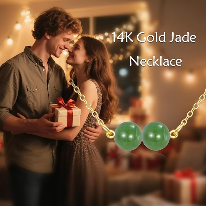 KECHO 14K Real Gold Freshwater Cultured Pearl Pendant Necklace 14K Solid Gold Jewelry Anniversary Birthday Gifts for Women