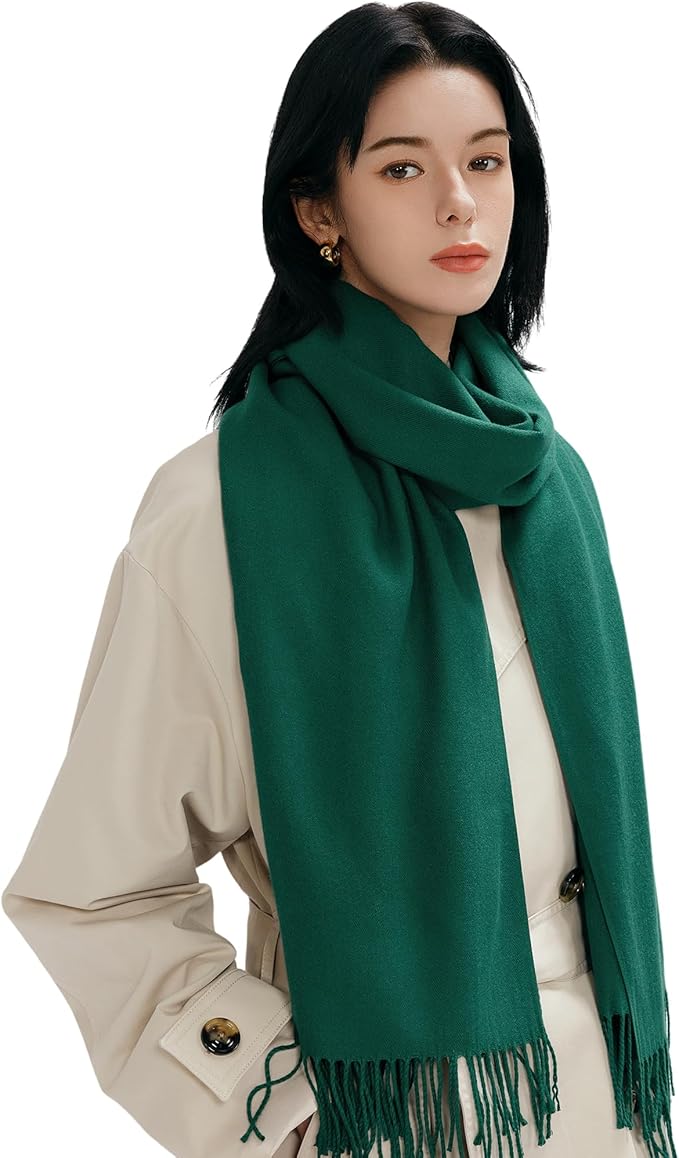 maamgic Women's Winter Scarf Soft Warm Scarf for Women Cozy Shawl Wraps for Women Lightweight Pashmina Style Wrap