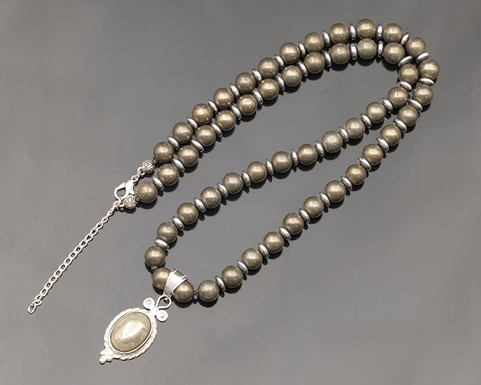 Natural Carnelian Agate Silver Pendant, Genuine Black Onyx Beaded Necklace, Gemstone Strong Necklace, 18x13 Cabachon, Fashion Dainty Jewelry, Healing Crystal Chakra Necklace, Minimalist Necklace