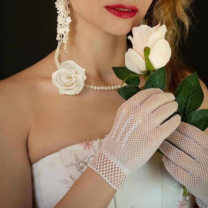 LEEQE Double Face Ivory Satin Ribbon 1-1/2 inch X 25 Yards Polyester Ivory Ribbon for Gift Wrapping Very Suitable for Weddings Party Hair Bow Invitation Decorations and More