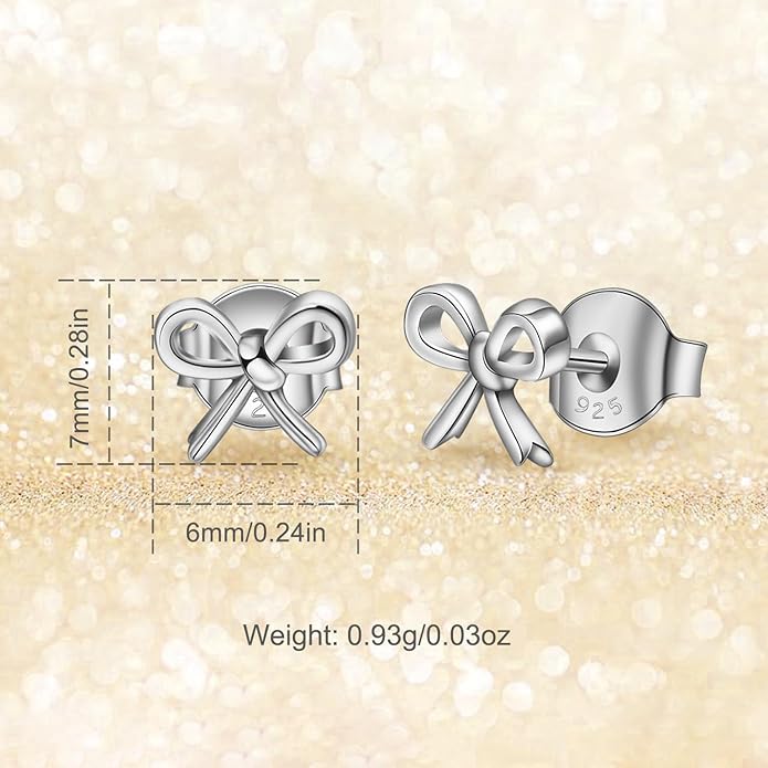 INFUSEU Sterling Silver Cute Stud Earrings Cat Frog Mushroom Bunny, Small Gifts for Women Teen Girls Animal Lovers