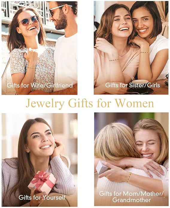 Sterling Silver Birthstone Tennis Bracelets for Women 2.5mm Tennis Bolo Bracelet Fashion Jewelry Birthday Gifts for Women Mom Wife | Adjustable Size 9"