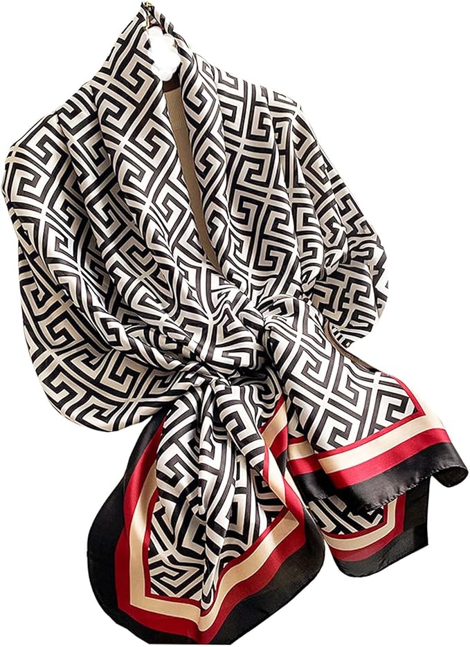 Hioyiwse Shawl Scarf For Women Lightweight Scarves Floral Pattern Formal Evening Dressesformal Shawl Summer Wraps