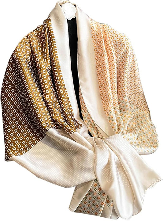 Hioyiwse Shawl Scarf For Women Lightweight Scarves Floral Pattern Formal Evening Dressesformal Shawl Summer Wraps