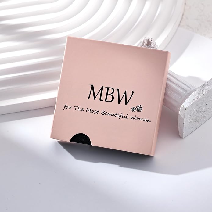 MBW Silver Paperclip Chain Necklace for Women,Dainty Sterling Silver Choker Necklaces for Women Trendy Simple Long Chunky Minimalist Waterproof Link Necklace Jewelry Gifts for Women 16/18/20 in