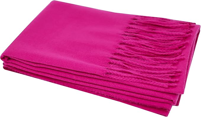 Ocomfly 100% Pashmina Scarf for Women - Premium Womens Scarves - Gift Boxed - Shawls or Wraps - Ultra Soft and Warm