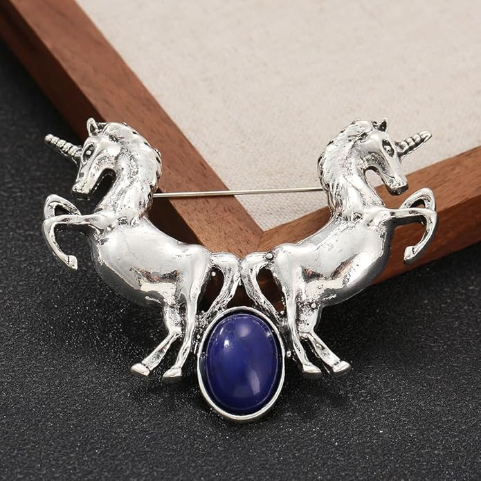 2026 New Year Of Horse Pin Brooch, Good Luck Chinese Zodiacs Horse Pins For Fashion Accessories Animal Lucky Charm Statue Feng Shui Gifts Jewelry For Women Men