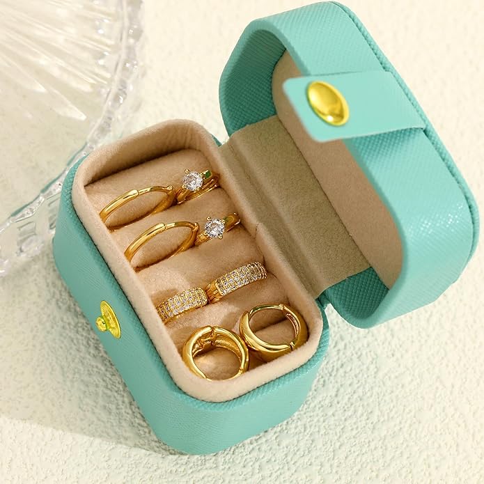 Small Gold Hoop Earrings Set for Women, 14K Gold Plated Lightweight Earrings Sets for Multiple Piercing, Hypoallergenic Huggie Gold Hoops Earrings for Women Jewelry