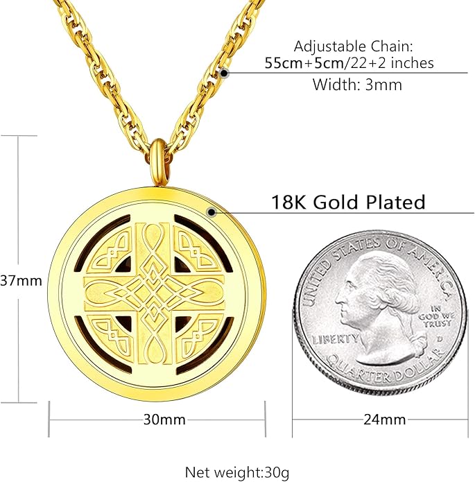 Supcare Locket Necklace That Holds Pictures-Engraved Photo Pendant Custom Jewellery Gifts for Men Women (with Jewellery Gift Box)
