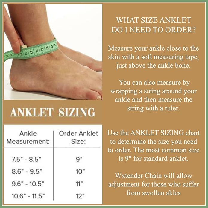 Barzel 18K Gold Plated Flat Marina Link Anklet for Women - Made In Brazil