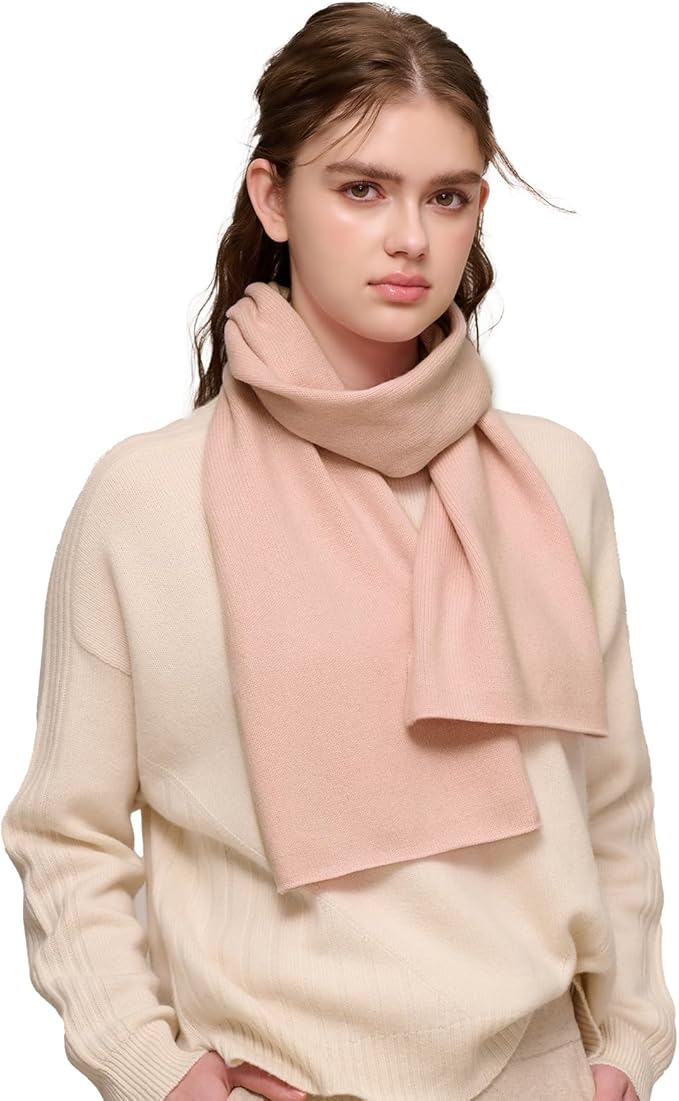 NUOHEMULE Luxury 100% Cashmere Scarf for Women & Men, 59''x10'' Extra Warm Winter Scarf, Blanket Scarves in Premium Gift Box
