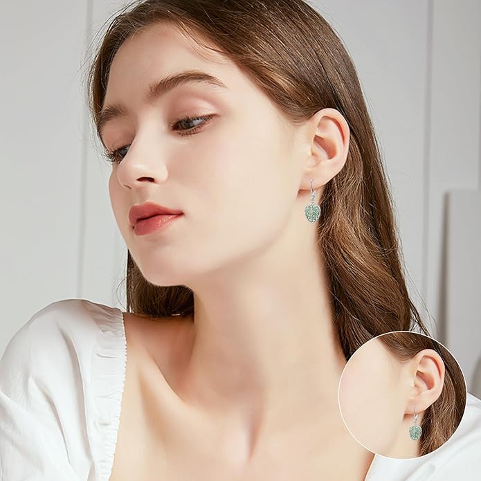 925 Sterling Silver Animals and Plants Dangle Drop Earrings for Women Hypoallergenic Gift for Women Mom Wife Her, Mother’s Day, Birthday, Anniversary