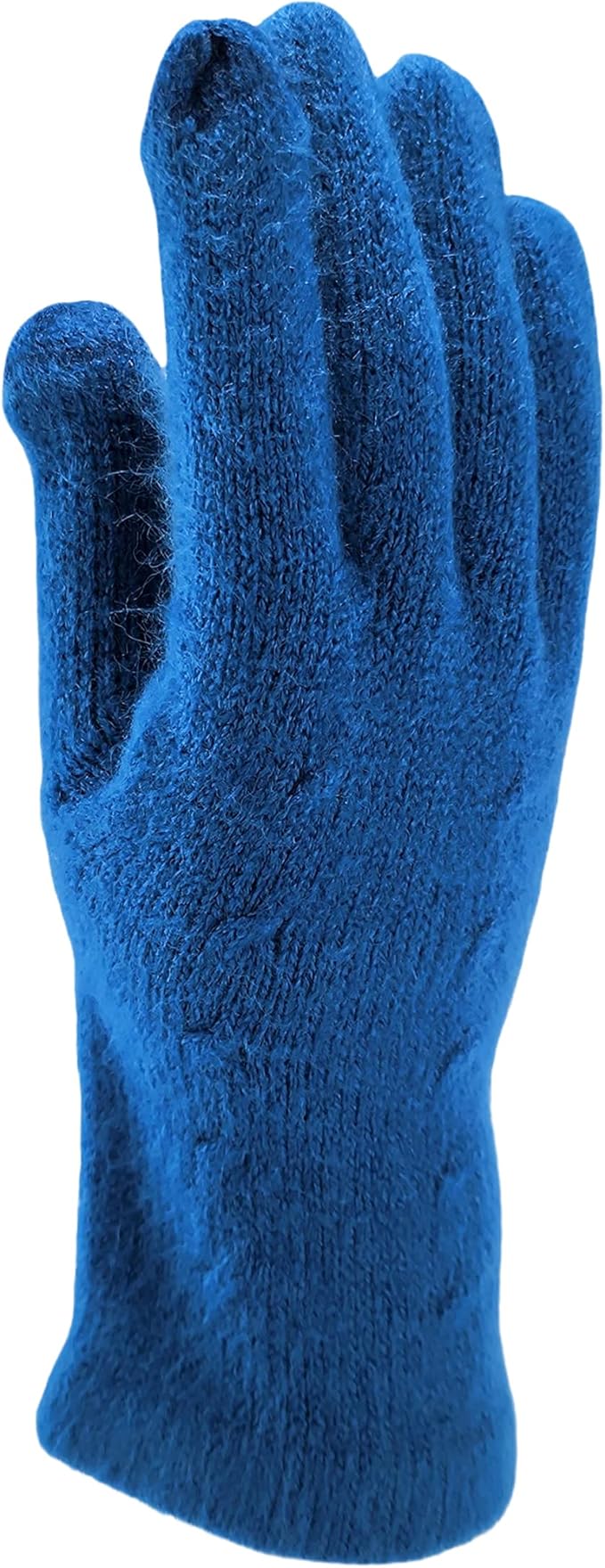 BRUCERIVER Women's Ultra Soft Knit Scarf & Glove Set Touchscreen Function Cable Design