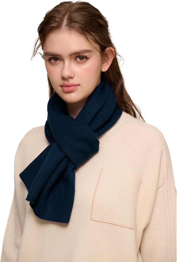 NUOHEMULE Luxury 100% Cashmere Scarf for Women & Men, 59''x10'' Extra Warm Winter Scarf, Blanket Scarves in Premium Gift Box
