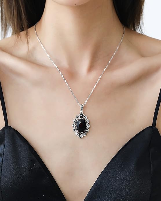 Mytys Coin Pendant Necklace for Women 18K Gold and Silver Intertwined Crossover Pendant Two Tone Necklaces Christmas Jewelry Gift